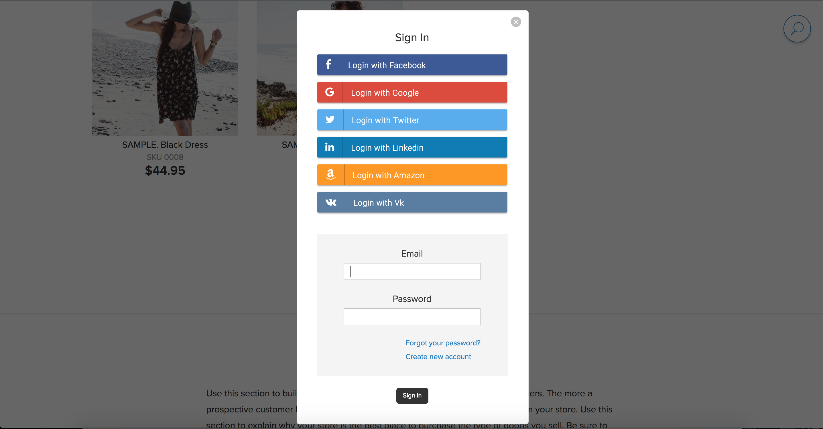 Social Login